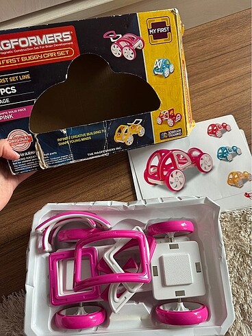 Beden Renk Magformers manyetik blok araba