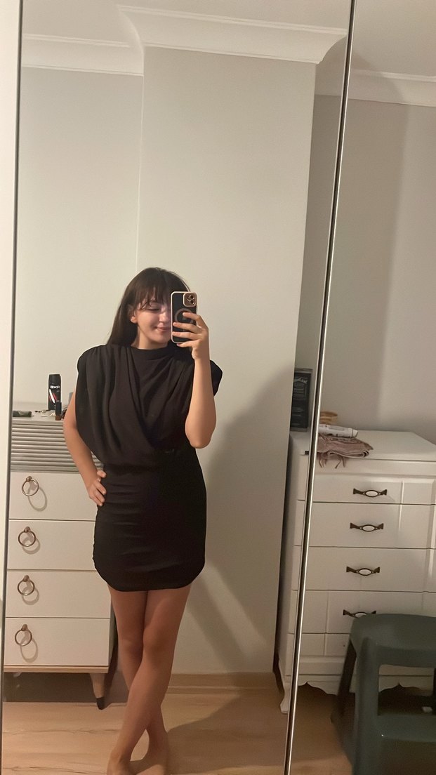 Zara Mini Elbise - Görsel 2