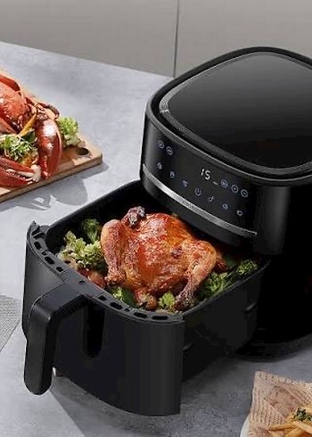 Xiaomi Siyah Dijital airfray - Görsel 4