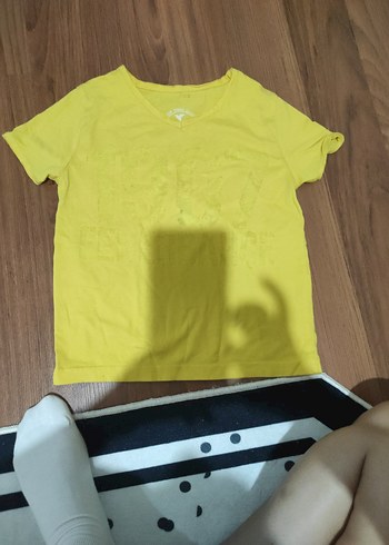 Sarı erkek Çocuk Kısa Kollu Tişört