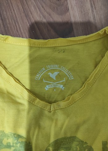 4 Yaş Beden sarı Renk Sarı erkek Çocuk Kısa Kollu Tişört