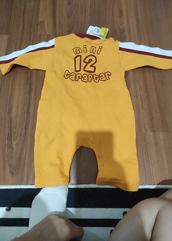 3 Yaş Beden Uzun Kollu Renkli Bebek Tulum