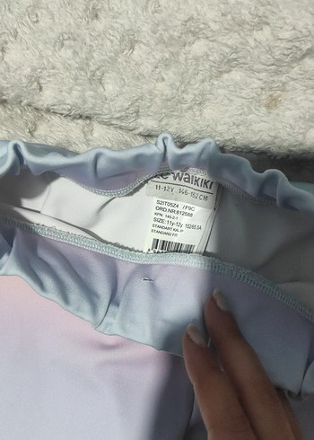 Kızlar İçin Pastel Batik Desenli Şort - Görsel 2