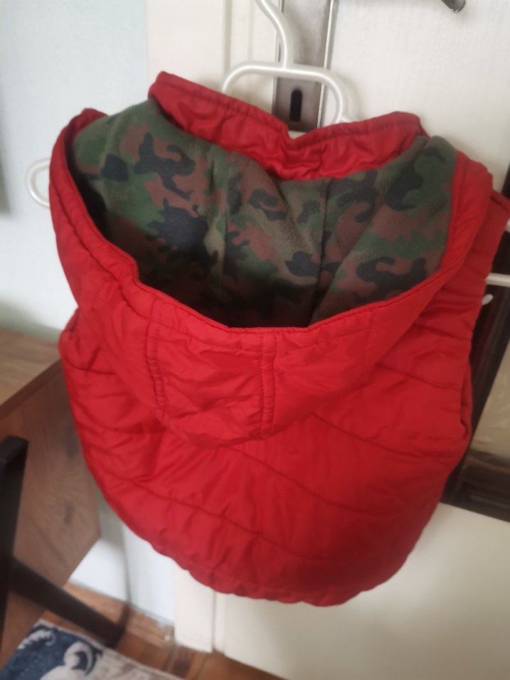 Kırmızı Fermuarlı Erkek Çocuk Yeleği - Görsel 3