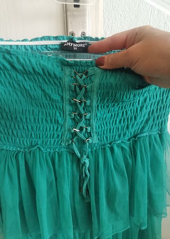 Straplez mini elbise - Görsel 3