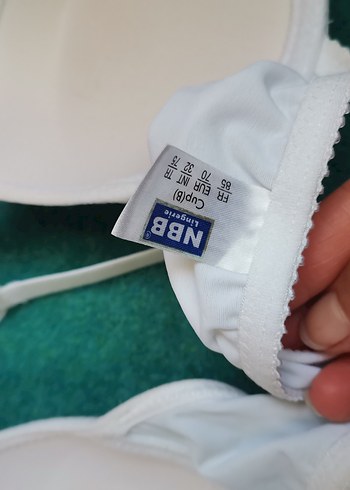 Nakışlı Beyaz Bohem Sütyen - Görsel 3