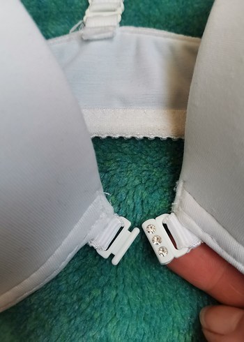 Nakışlı Beyaz Bohem Sütyen - Görsel 2