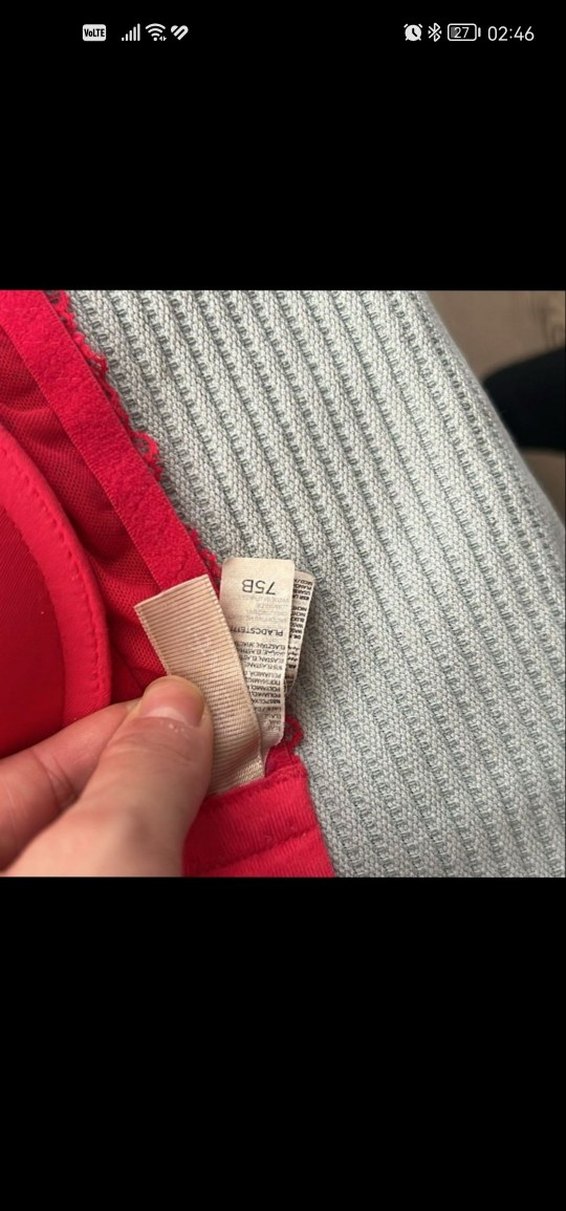 Kırmızı Dantelli Sütyen - Görsel 3