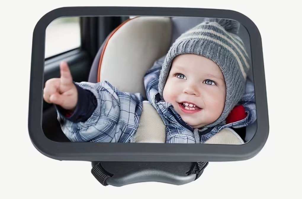 360° Dönebilen Bebek Araba Aynası - Görsel 2