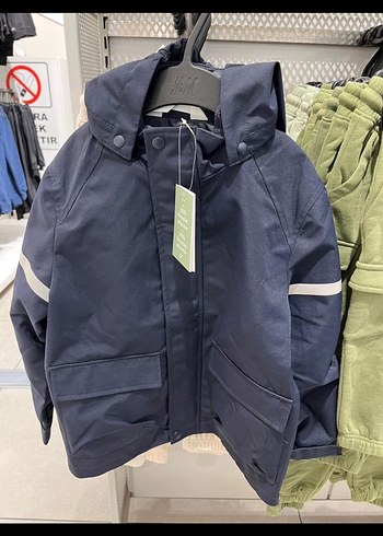 6 Yaş Beden H&M Erkek Çocuk Suya Dayanıklı Parka