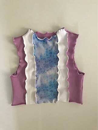 s Beden çeşitli Renk Tasarım crop top