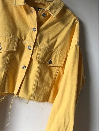 Topshop Topshop marka sarı kot ceket