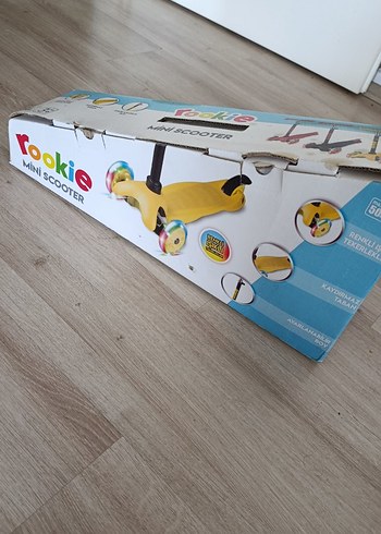 Rookie Işıklı Mavi Çocuk Scooterı - Görsel 7