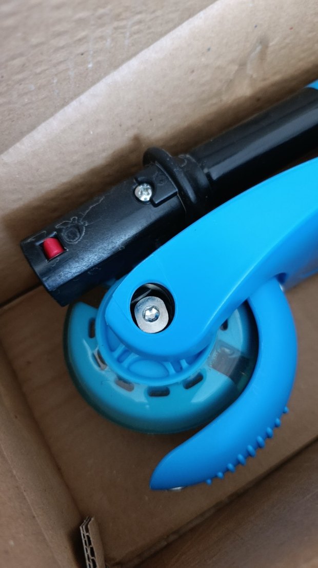 Rookie Işıklı Mavi Çocuk Scooterı - Görsel 4