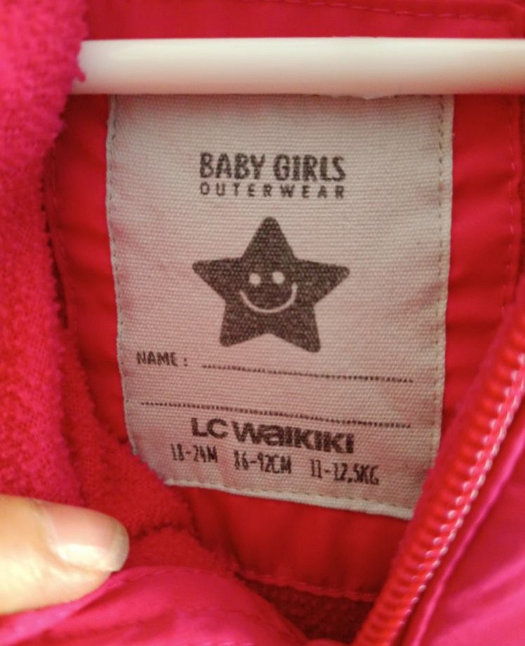 LC Waikiki Kız Çocuk Renkli Pembe Mont - Görsel 3