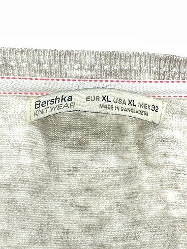 xl Beden gri Renk Bershka Hırka %70 İndirimli.