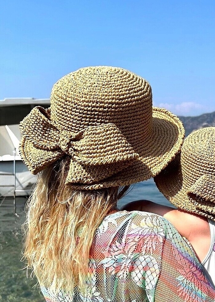 Hasır şapka - Görsel 3