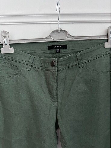 40 Beden yeşil Renk pantolon