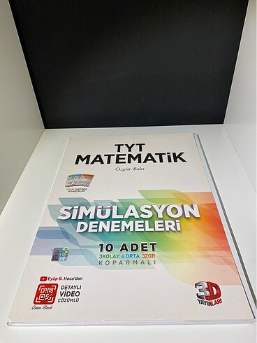 3D yayınları tyt matematik simülasyon denemeleri
