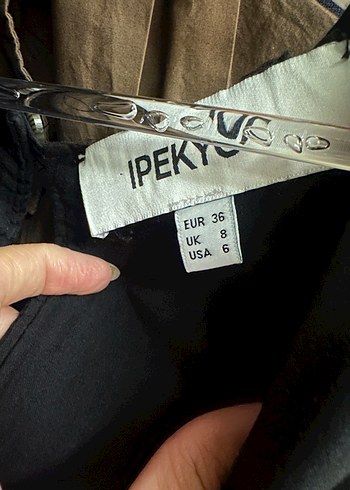 s Beden İpekyol siyah elbise