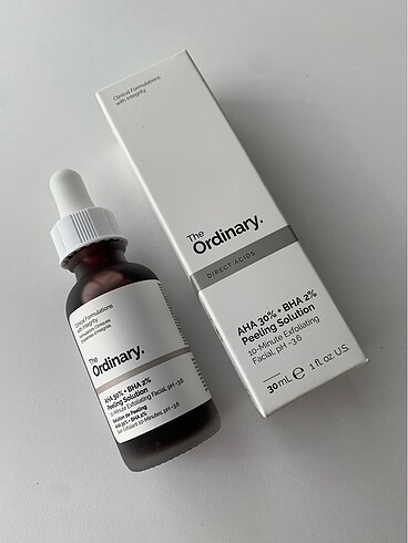 The Ordinary Aha Bha Kırmızı Peeling