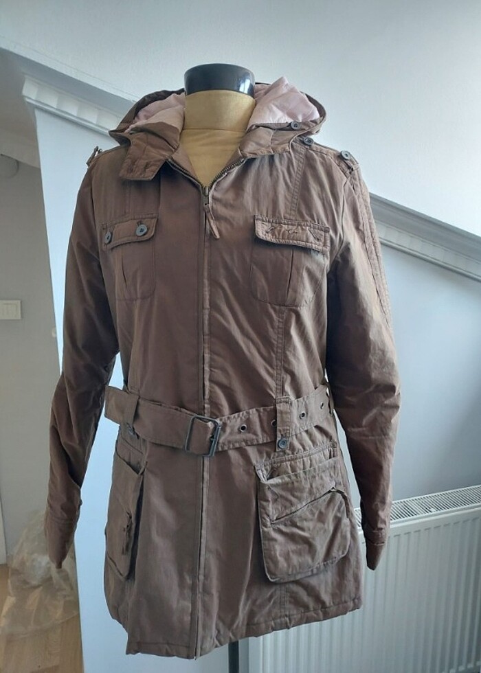 Colins kadın haki parka - Görsel 3