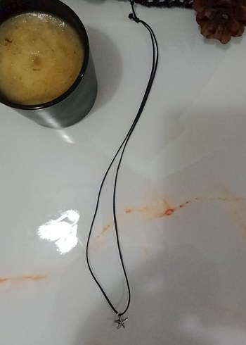 Bej Elastik Bohem Midi Kolye