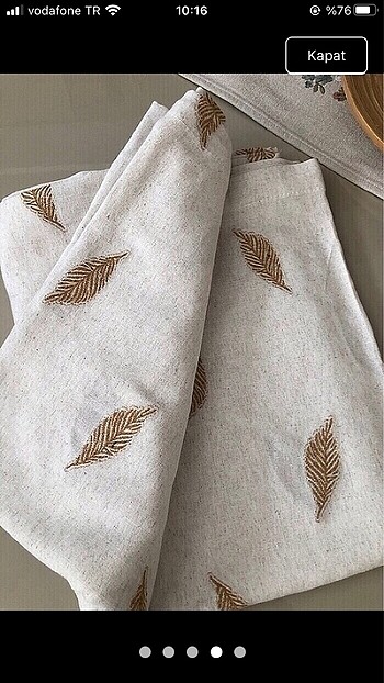 Masa örtüsü - Görsel 4