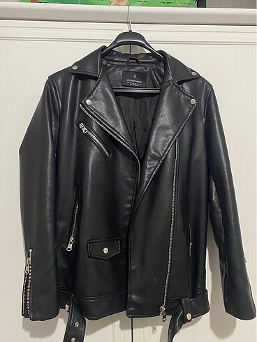 xs Beden Stradivarius suni deri ceket