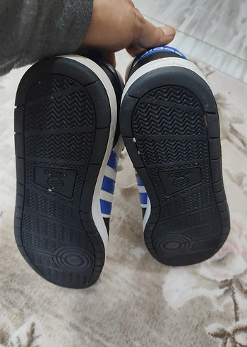 Beyaz Mavi Adidas Erkek Spor Ayakkabı - Görsel 4