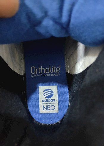 Beyaz Mavi Adidas Erkek Spor Ayakkabı - Görsel 8