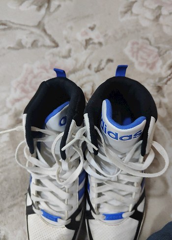 Beyaz Mavi Adidas Erkek Spor Ayakkabı - Görsel 7