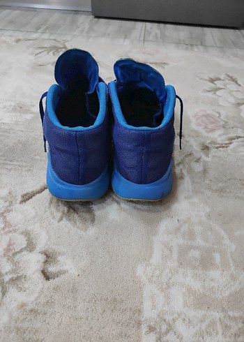 Mavi Elastik Bağcıklı Nike Basketbol Ayakkabısı - Görsel 2