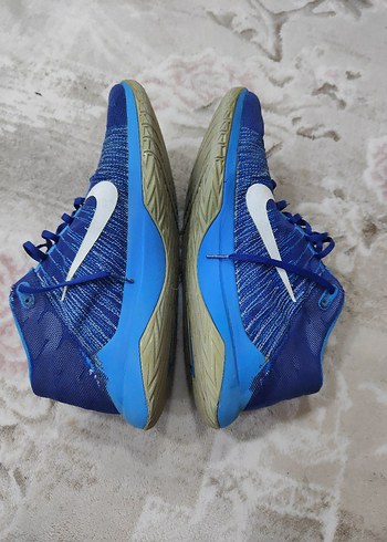 Mavi Elastik Bağcıklı Nike Basketbol Ayakkabısı - Görsel 3