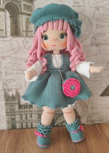 Amigurumi Bebek - Görsel 13