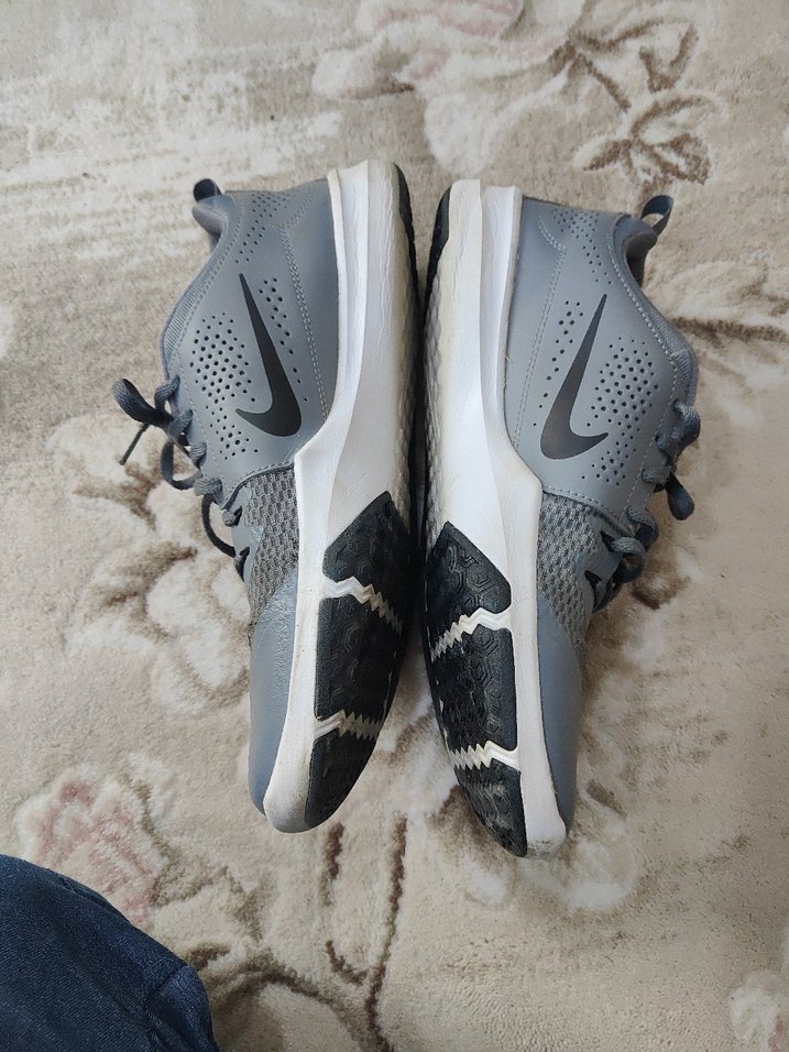 Nike Gri Bağcıklı Spor Ayakkabı - Görsel 4