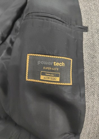 Gri Erkek Uzun Yün Kaban - Görsel 4