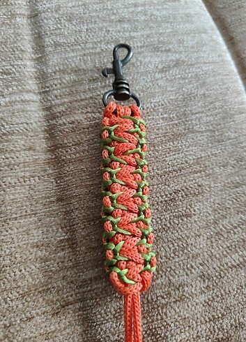 Beden Renk Paracord Anahtarlık