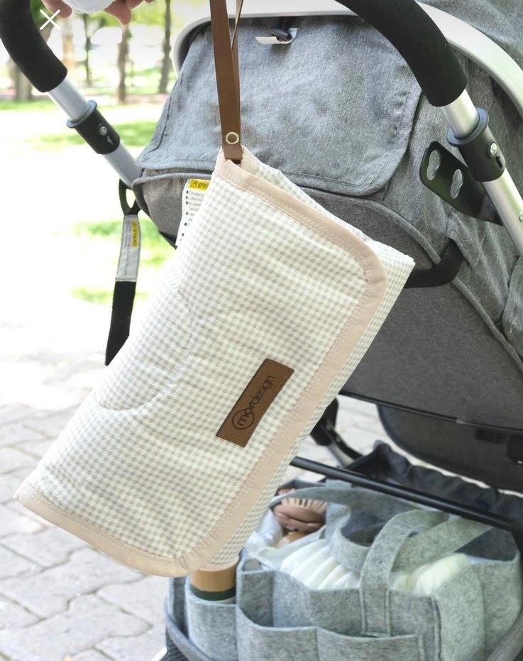 Clutch Bebek Alt Değiştirme Minderi Pamuk - Görsel 3
