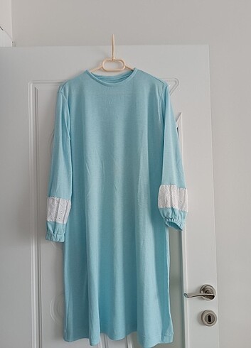 LC Waikiki Uzun Mavi Triko Tunik