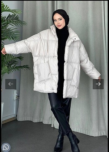 Diğer Oversize şişme mont