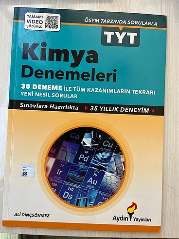 TYT KİMYA BRANŞ DENEMELERİ