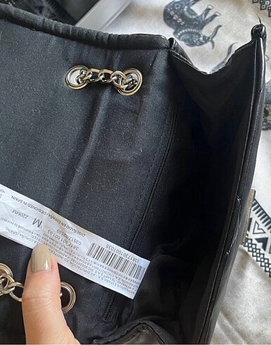  Beden siyah Renk Stradivarius siyah çanta