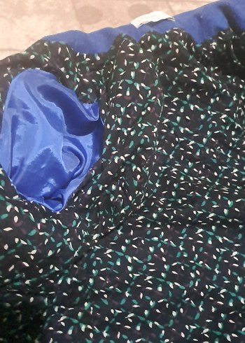 Lacivert düğmeli kız çocuk kaban - Görsel 7