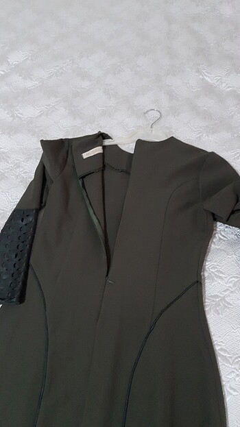 Uzun tesettür elbise 36 beden sorunsuz temiz - Görsel 8