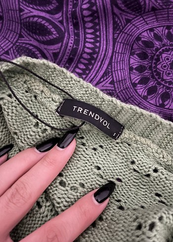 V Yaka Örgü Hırka, Normal Boy, Fit Kesim, Haki - Görsel 4