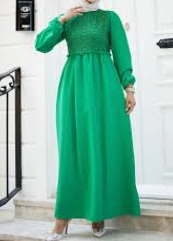 Tesettür elbise  - Görsel 3