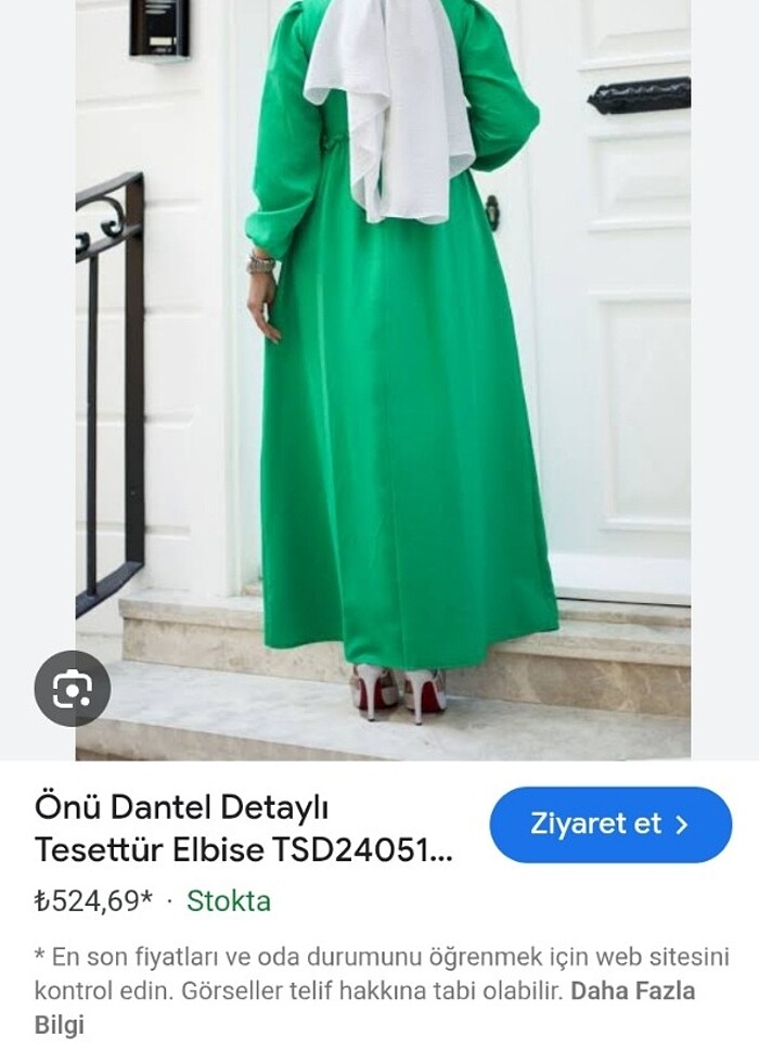 Tesettür elbise  - Görsel 2