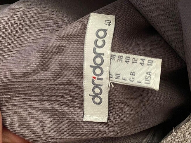 Doridorca lila simli prenses abiye elbise - Görsel 4