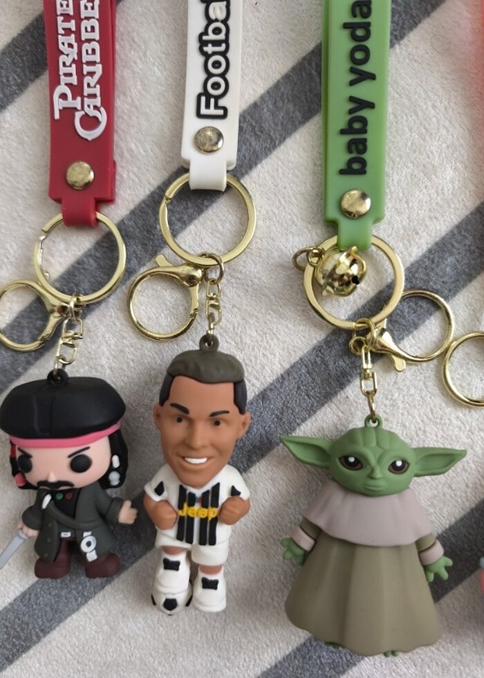 Silikon anahtarlık çanta süsü  adet fiyatıdır  - Görsel 2